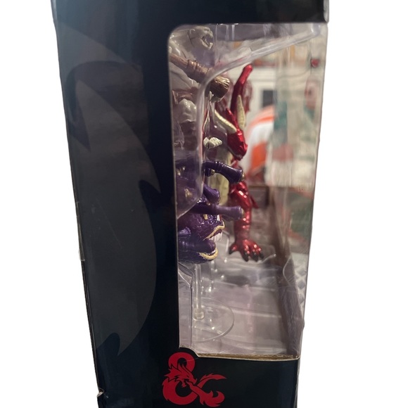 NWT Dungeons & Dragons die-cast Beholder,  Ogre Zombie & Young red Dragon - Picture 8 of 13